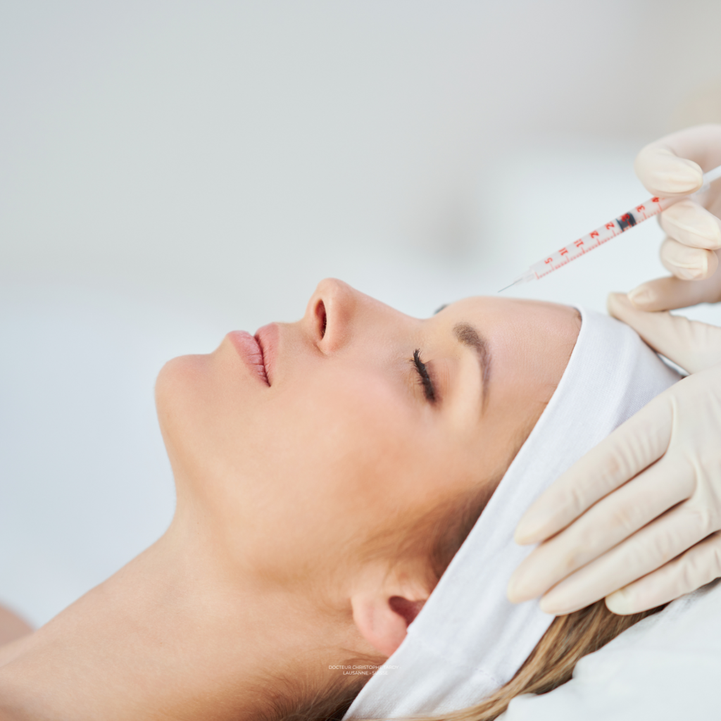 Botox ou acide hyaluronique à Lausanne